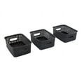 thumbnail image 1 of Advantus Petit Bac de Rangement - Noir (Lot de 3), 1 of 3
