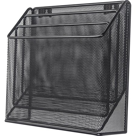 UPC: 0035255841382 | Lorell  Mesh Desktop Organizer  1 Each  Black