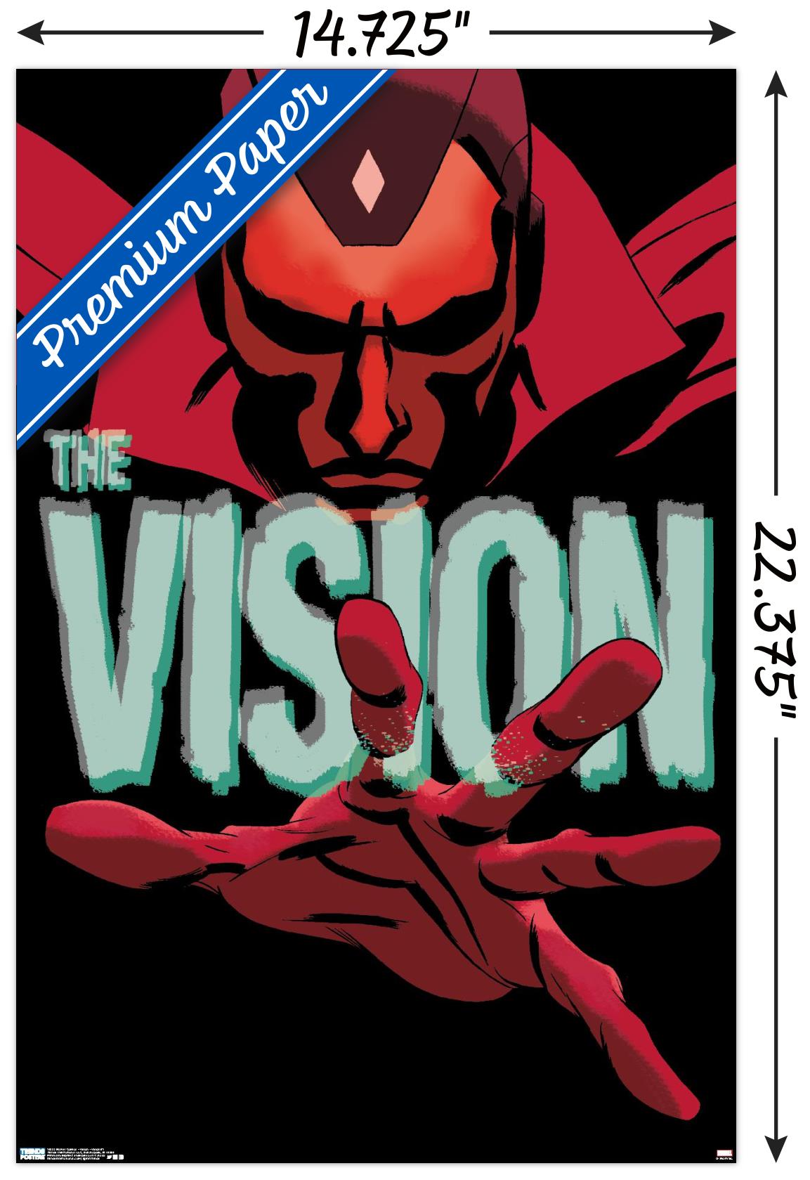 Marvel Comics - Vision - Vision #1 Wall Poster, 14.725" x 22.375"