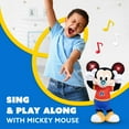 thumbnail image 5 of Disney Junior Mickey Mouse Head to Toes Mickey Mouse Feature Plush Stuffed Animal, Motion, Sounds, and Phrases, Officially Licensed Kids Toys for Ages 3 Up, Gifts and Presents, 5 of 9