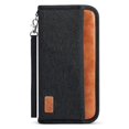 thumbnail image 1 of Travel Wallet Rfid Blocking Document Organizer Bag- Passport Holder,Black, 1 of 4