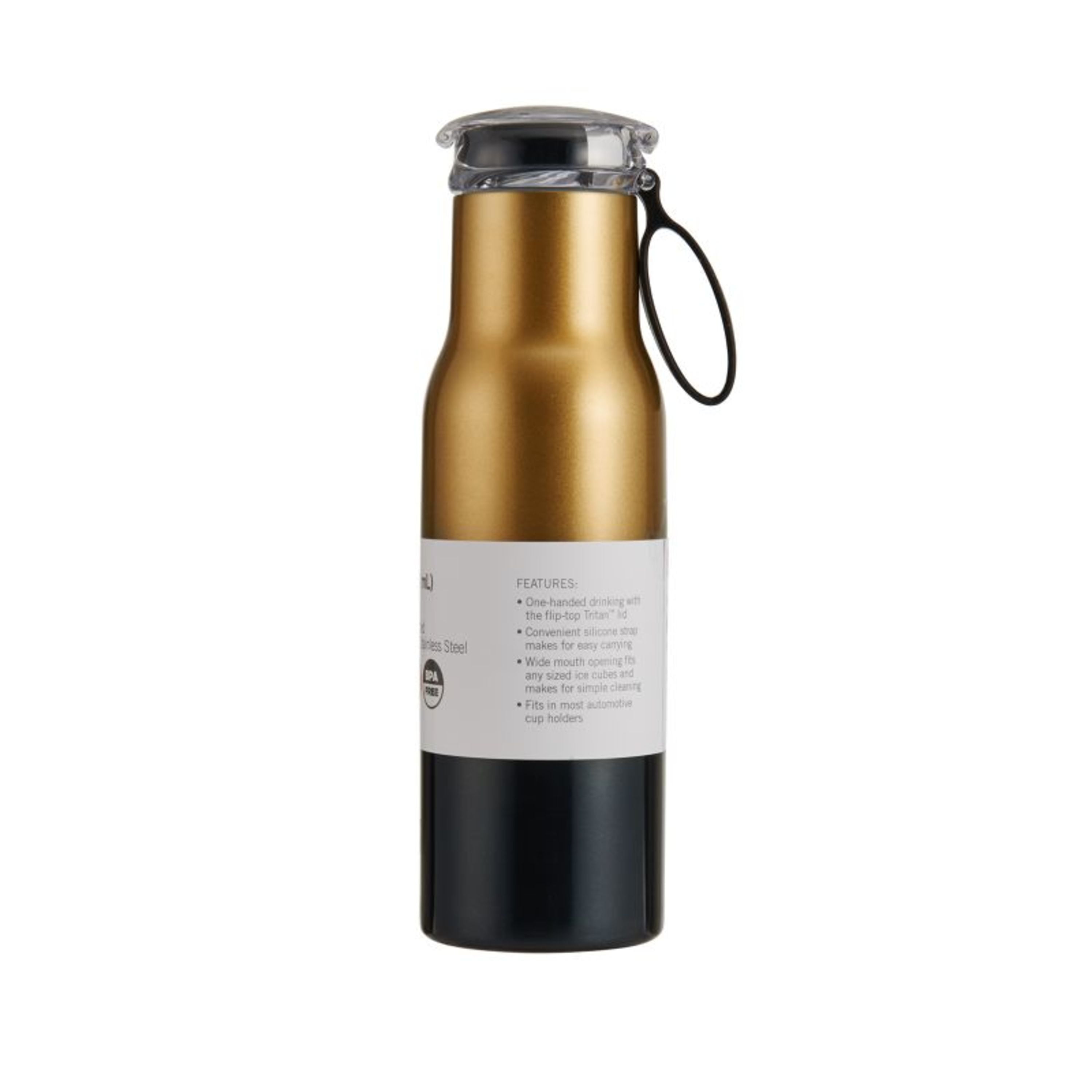 YETI Rambler 18-fl oz Stainless Steel Water Bottle in the Water Bottles &  Mugs department at