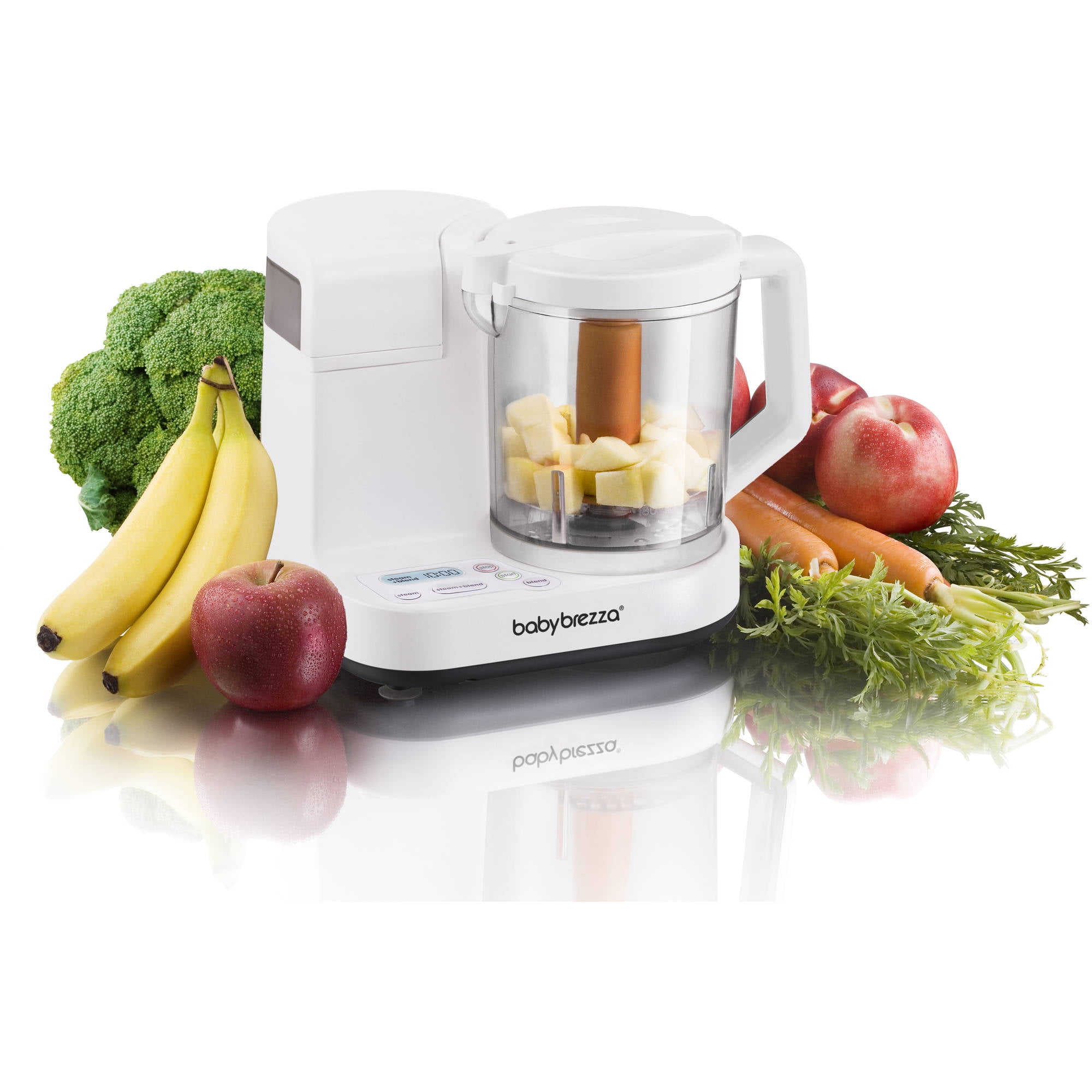 Baby Brezza Glass Baby Food Processor And Blender Machine One Step