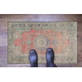 thumbnail image 6 of Red Rugs, Navy Blue Rugs, Medallion Rugs, Antique Decor Rugs, Turkish Rug, Thin Rug, Indoor Rug, Decorative Rug, Non-Slip Carpet, Muted Rug, 3.3'x9.2' - 100x280 cm, 6 of 8