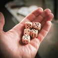 thumbnail image 2 of 10 Pack Wooden Dice Set - Standard 16mm 6 Sided - Perfect for Board Games and RPGs, 2 of 6