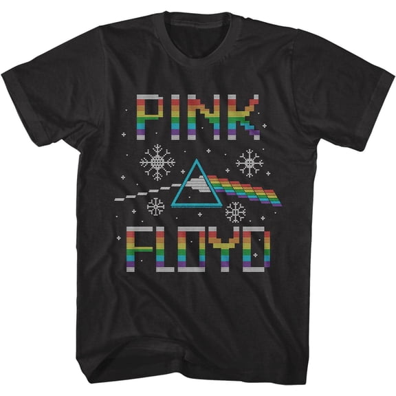 Pink Floyd Christmas Prism Men's T Shirt