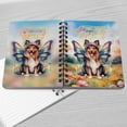 thumbnail image 4 of Welcome Spring Fairy Shetland Sheepdog in Flower Meadow Spiral Bound Journal Sheltie Dog Lover Gifts 5x7in Spiral Notebook - 13002, 4 of 5