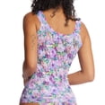 thumbnail image 3 of Hanky Panky Signature Lace Printed Unlined Camisole (PR1390L),XS,Bathe in Petals, 3 of 4