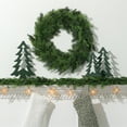 thumbnail image 4 of 6'L Sullivans Lush Cypress & Berry Garland, Green Christmas Garland, 4 of 5