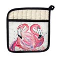 thumbnail image 1 of Betsy Drake PT636 Betsys Flamingos Pot Titulaire, 1 of 1