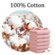 thumbnail image 5 of Toallas de baño ultra suaves y absorbentes 6PCS Toallas de baño 100% algodón de felpa (29 x 13 pulgadas, rosa melocotón), 5 of 9