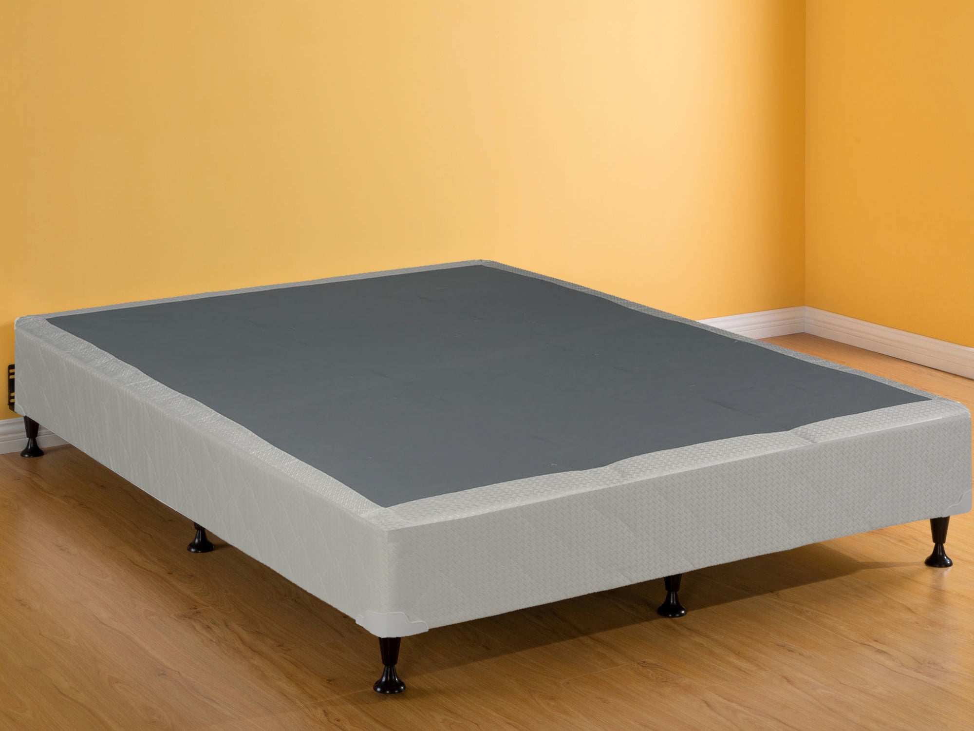 Continental Mattress, 8Inch Fully Assembled Wood Box Spring/Foundation For Mattress, King Size