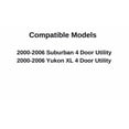 thumbnail image 4 of Passenger Right Side Quarter Glass Quarter Window Compatible with Chevrolet Suburban/GMC Yukon XL 2000-2006 Models, 4 of 6