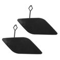 thumbnail image 1 of 2X Front Bumper Tow Hook Cover Cap for Mercedes E-Class W212 E300 E350 E400 E500 Black, 1 of 5