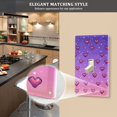 thumbnail image 5 of Yayeee Blank Wall Plate Cover 1-Gang 4.5"x2.7" Home Unused Decorative Outlet, Pixel Love, 5 of 7