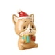thumbnail image 1 of CAIROYAR Mini adornos navideños, regalos navideños, animales decorativos de resina, manualidades, 1 of 7