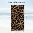 thumbnail image 3 of PHYHOO Animal Large Lightweight Microfiber Towel Absorbent Sand Free Thin Pool Towel for Beach Travel Sports Pool Bath Camping 30x60in, 3 of 8