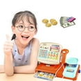 thumbnail image 4 of Pretend Cash Register Toy  Weighing Machine Playset for Kids with Scanner Food & Calculator  Gift Ages 3+, 4 of 7