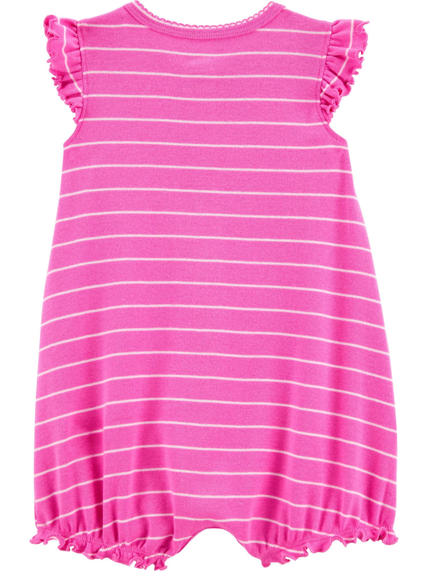 Carter's Child of Mine Baby Girl Romper, One-Piece, Sizes 0/3-24 Months