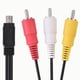 thumbnail image 3 of Cable AV de Audio y video NikouMX Mini USB a 3 RCA 1,2 metros Negro, 3 of 8