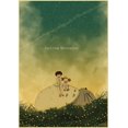 thumbnail image 4 of Póster Retro de la serie de Anime, decoración de la habitación de papel Kraft Spirited Away, póster de decoración de pared, 4 of 4