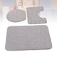 thumbnail image 5 of Alfombrilla Para Tapa De Inodoro, Alfombrilla Para Contorno De Inodoro, Juego De 3 Piezas, Entrenamiento Para Ir Al Baño En Forma De U Para Niños Y Adultos, 5 of 7