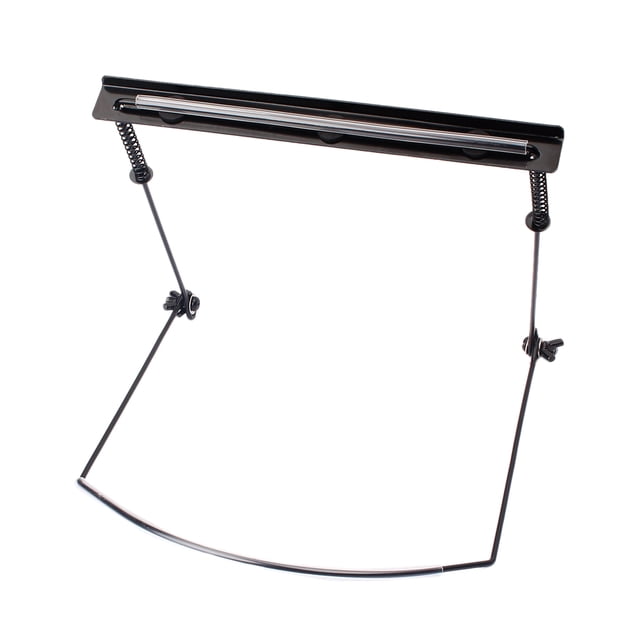 Support de Cou Professionnel Harmonica Réglable Adapté 24 Trous Support de Montage, 1 * Support Harmonica, Noir