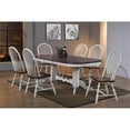 thumbnail image 3 of Sunset Trading Andrews 18" Windsor Wood Dining Chairs in White (Set of 2), 3 of 5