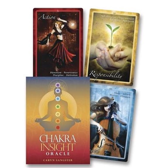 Pre-Owned Chakra Insight Oracle: A Transformative 49-Card Deck (Other)