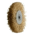 thumbnail image 4 of 3 Inch 80Mm Copper Wire Wheel Brush For Bench Grinder Metal Polishing For Deburring Angle Grinder Replacement Accessories, 4 of 8