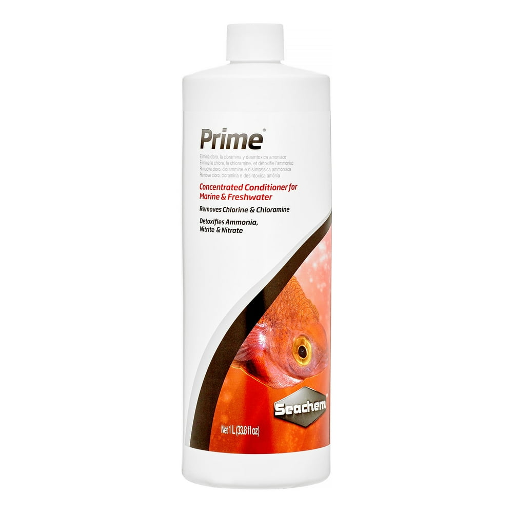 Seachem Prime Fish & Aquatic Life Supplement, 33.8 Oz
