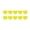 fluorescent green, variant on Multipurpose Waterproof Reflective Heart Vehicle Stickers 10PCS Decals For Exterior Decoration Scratch Coverage