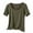 Army Green, variant on Ashirexll T-shirts, Short Sleeve Tops for Women, Casual and Fashion Solid Color Short Sleeve Round Neck Top