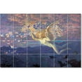 thumbnail image 1 of Ceramic Tile Mural-Edward Robert Huges Mythology Tile Mural Modern. 72" w x 48" h using (24) 12 x 12 ceramic tiles, 1 of 3