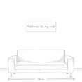 thumbnail image 3 of Creative Products Welcome to my Crib 12x36 Canvas Wall Art, 3 of 5