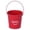 Red, variant on Aetherz 1Pc Creative Iron Art Food Storage Bucket, Snack Container for Bar Restaurant Home Parties and Cafe Use Stylish Design for Serving Fries and Other Snacks