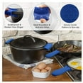 thumbnail image 5 of Kaireo Less than $5 Silicone Hot Grip Holder Cover Set Blue,Silicone Hot Handle Holder Cover Set Assist Pan Handle Sleeve Pot Holders Iron Skillets Handles Grip Covers, 5 of 5