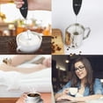 thumbnail image 1 of Potente Espumador de leche, mezclador de café, Espumador eléctrico, práctico mezclador de bebidas para café, 1 of 9