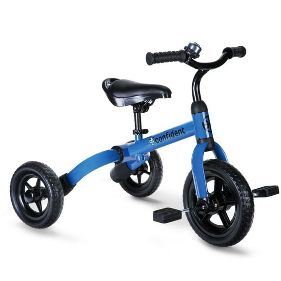 3in 1 Tricycle for Toddlers Age 2-5 Years Old Boys Girls with Detachable Pedal And Training Wheels, Baby Balance Bike Trikes Riding Toys, Ride-on Bike Toys Bike Birthday Gift for Outdoor And Indoor
