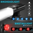 thumbnail image 5 of USB-C Rechargeable Bike Light Front & Rear Set for Night Riding,IP65 Waterproof , Memory Function for Commuting & Mountain, 5 of 8