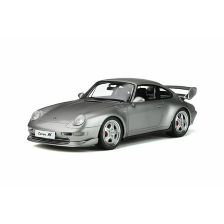 1995 Porsche 911 Carrera RS Club Sport, Arctic Silver - GT Spirit GT739 - 1/18 Scale Resin Model Toy Car