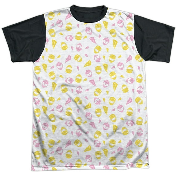 Power Rangers - Grl Pwr - Short Sleeve Black Back Shirt - Small