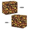 thumbnail image 2 of ZIATUBLE Thanksgiving Fall Sewing Machine Cover Pattern Maple Leaves Sewing Machine Protective Dust Cover Stain Resistant Protect Cover with Pocket Compatible Most Sewing Machine, 2 of 7