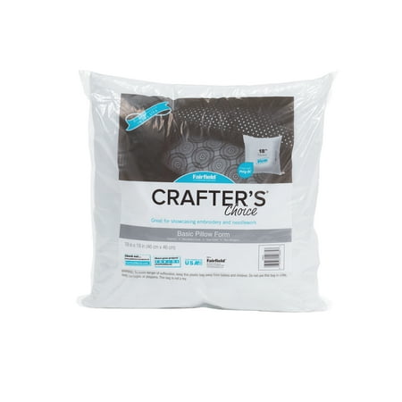 Fairfield Crafter S Choice Pillow Insert 18 X 18 1 Each