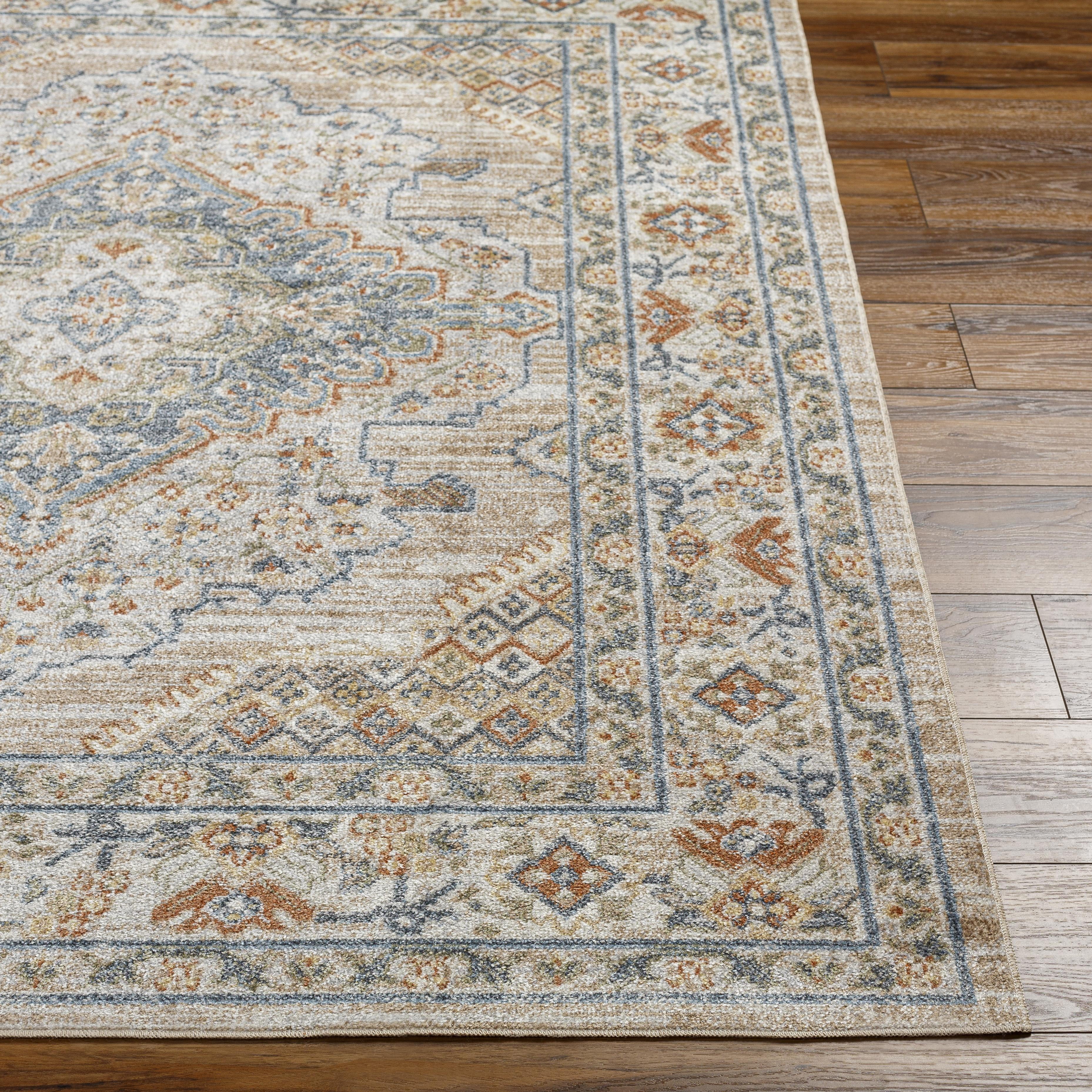(4 pack) Mainstays Medallion Persian Runner Rug, 2 ft 5 in x 7 ft