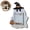 D, variant on Halloween Ghost Picture Frame, Wooden Photo Holder with Hanging Rope for Wall Door Shelf Desk Mantel Decor