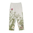 thumbnail image 4 of Daiia Herbs and Wildflowers Women's Sleep Pant with Pockets and Drawstring,Pajama Pants-X-Large, 4 of 9