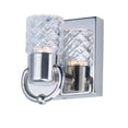thumbnail image 1 of Maxim 24701CLPN Crystol 1-Light LED Applique Murale&44; Nickel Poli, 1 of 1