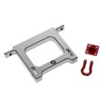 thumbnail image 2 of Soporte de montaje de de eje trasero de aleación de coche RC para WPL 1/16 RC camión DIY piezas de actualización Titanio, 2 of 7