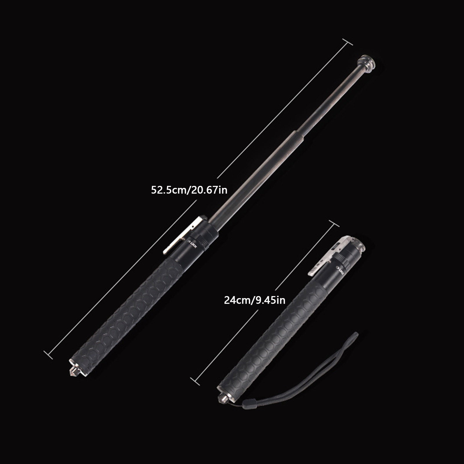 WIFKLSIIPG Key Popup up Hiking Pole Outdoor Trekking for Men and